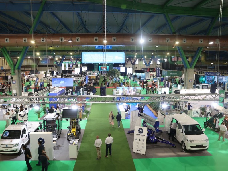 Pabellón de Greencities en FYCMA.