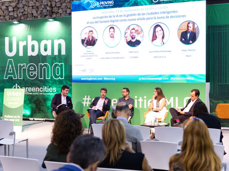 Un panel en Greencities & S-Moving 2023